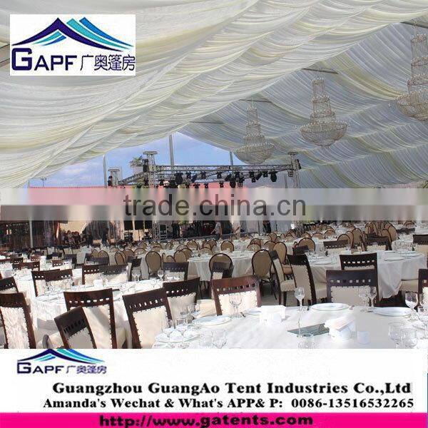 2015 unique style high grade lining wedding tent