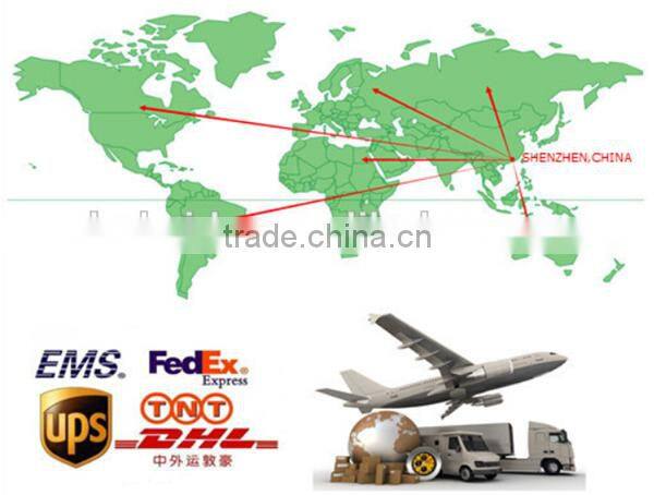 Pendent or Recessed or Surface mounted Linear shape led aluminum profile with wrings