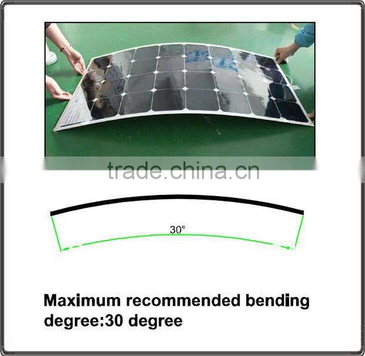 Solar panel,thin film flexible roofing solar panel,monocrystalline silicon flexible solar panel