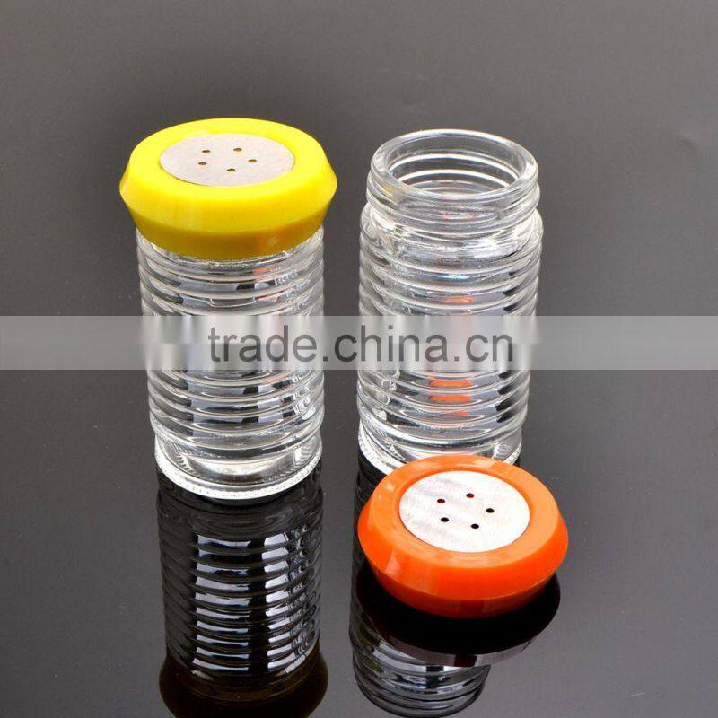 glass salt & pepper shaker glass salt shaker