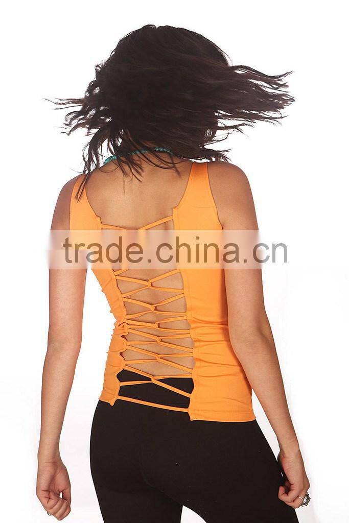 USA supplier Yoga singlet tops Active wear and Yoga tank tops