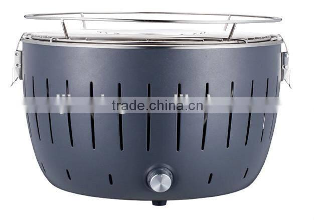outdoor charcoal BBQ grill