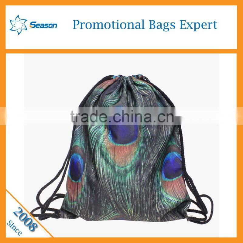 China munufacture cheap promotional drawstring bags shopping bag