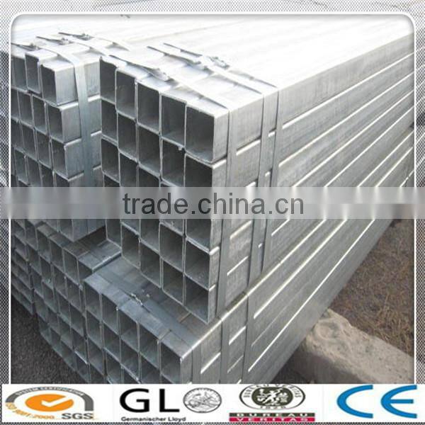 ASTM A53 BS 1387 Galvanized Square Pipe