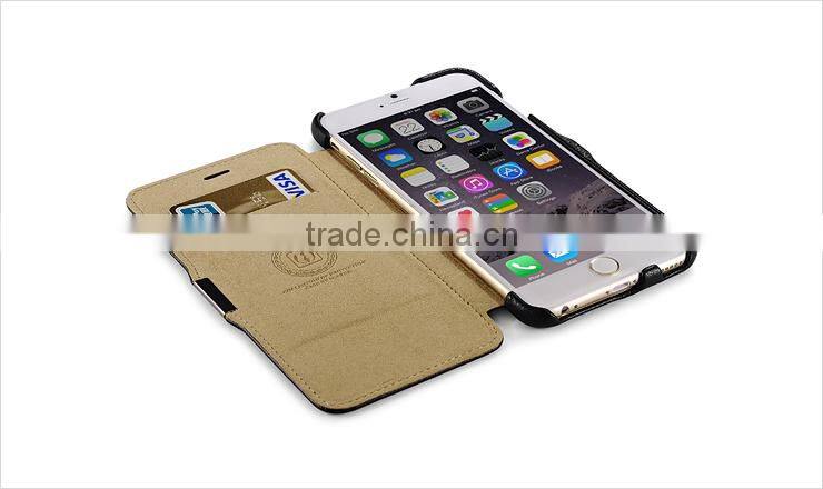 Flip Stand Wallet Leather Case For Iphone6 Plus 5.5 inch