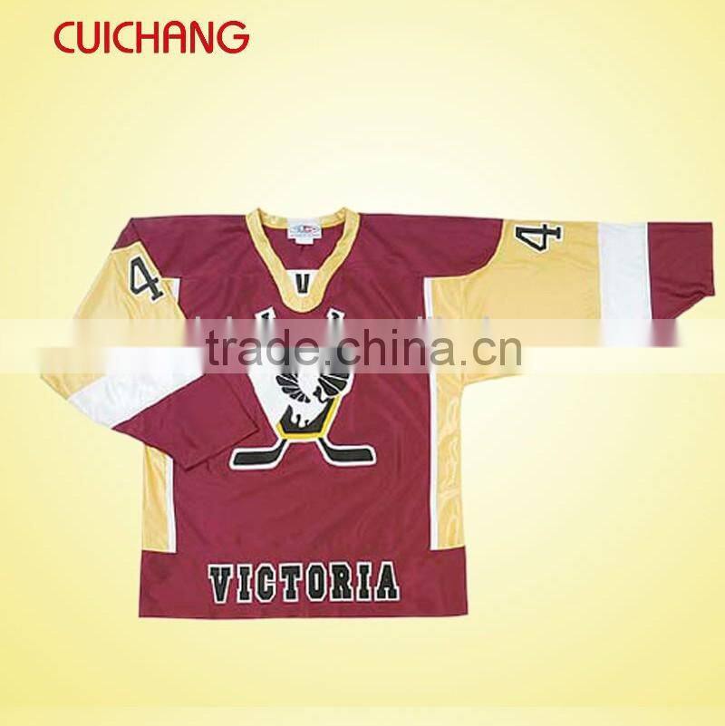 Customize team wear&custom team uniforms&cheap custom team hockey jerseys cc-218