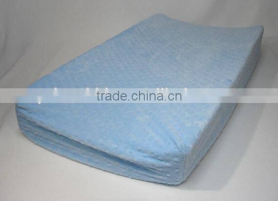 Polka Print Plush Dots Minky Changing Pad Covers