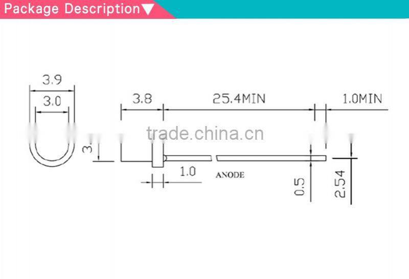 ALLIGHT 3mm prewired led customization length
