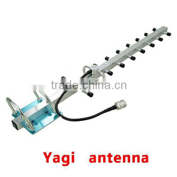 11db Outdoor directional Yagi 800Mhz/850MHz/900MHz GSM Antenna for Cellular Mobile cell phone signal Repeater Booster Amplifier