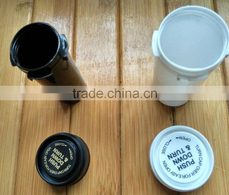 plastic reversible cap,secure reversible vials