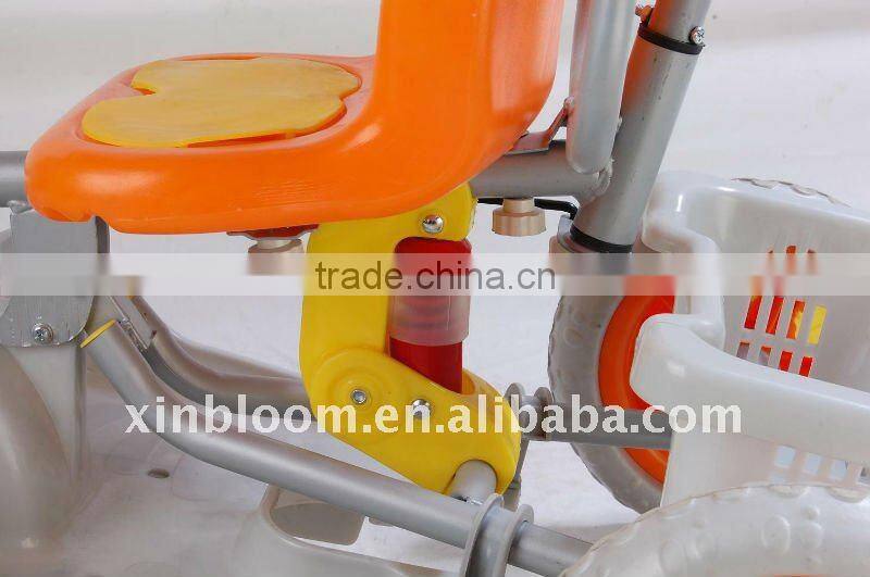 yellow baby tricycle