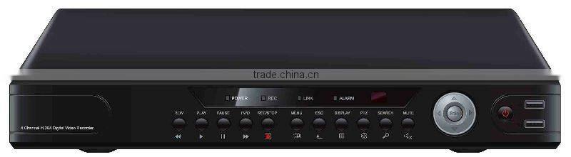 RY-9404HAV FULL D1 CMS software embedded H.264 professional 4 Channel DVR