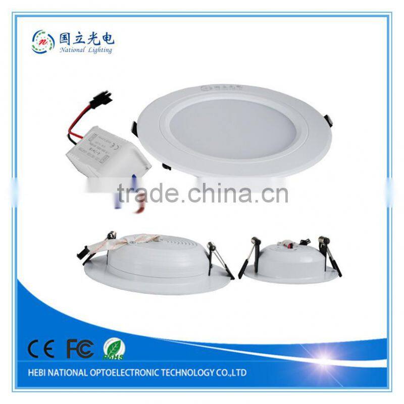 led panel downlight 18W 8inch Round led ceiling panel lighting