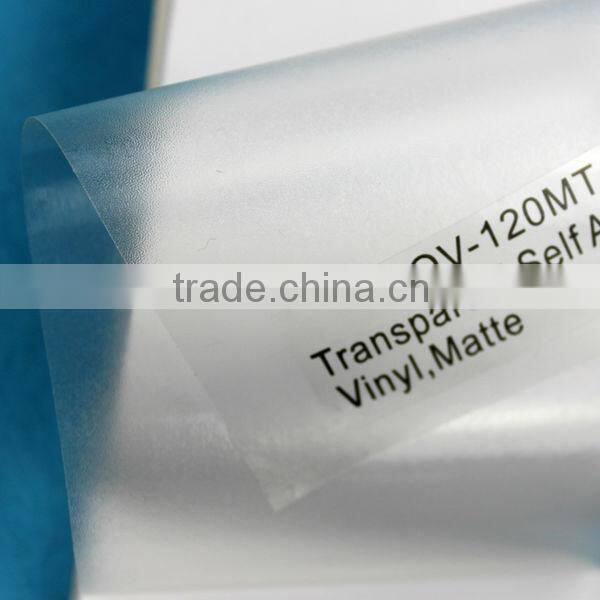 advertising pvc matte white vinyl fabric