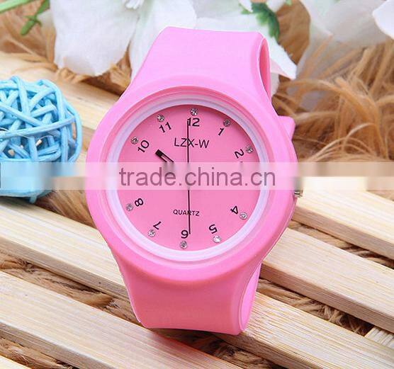 silicone Quartz movement watch
