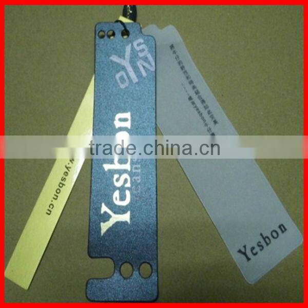 Good Paper Garment Jeans Hang Tag 2014 Design Wholesale
