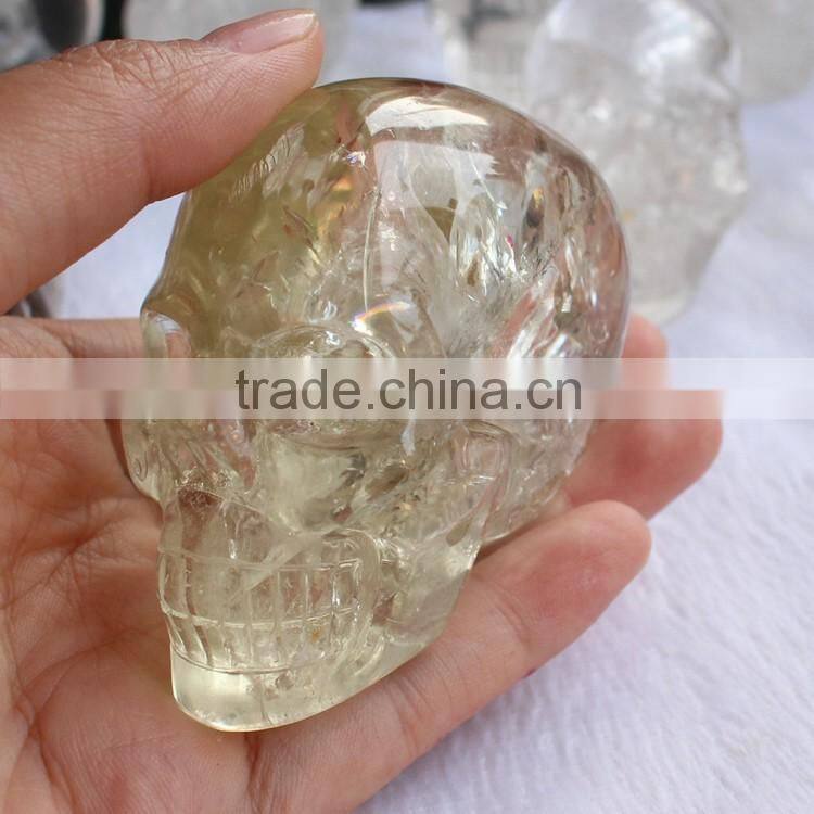 all kinds of natural rock crystal stone skulls wholesale