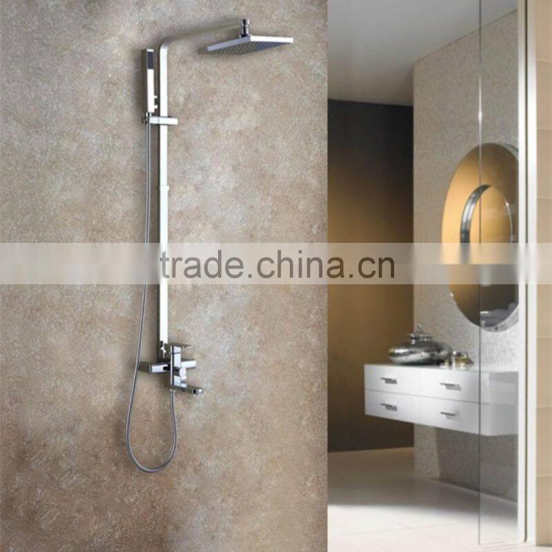 Luxurious Bathroom Items Shower Mixer with Overhead Rainfall Shower