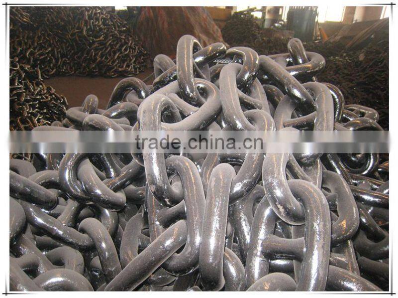 High quality hot dip galvanized stud link anchor chain for ship