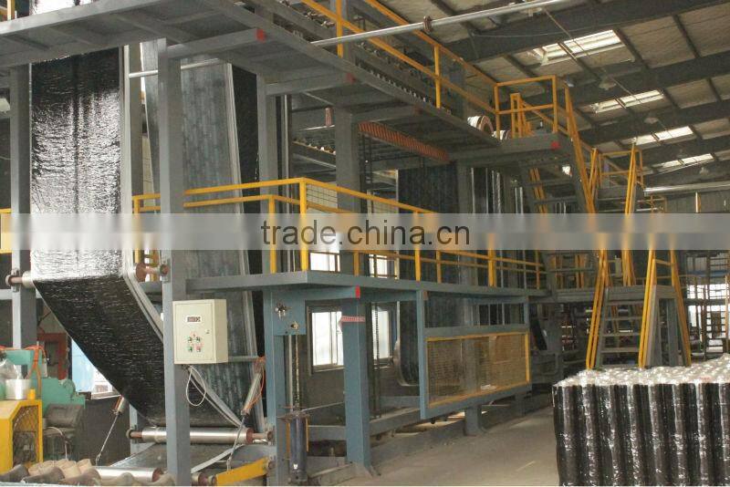 5mm SBS modified bituminous waterproof sheet with polyester tire