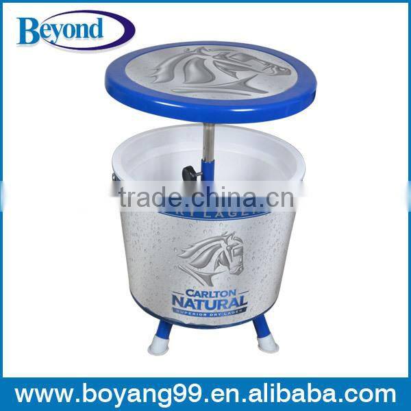 wine ice cooler table