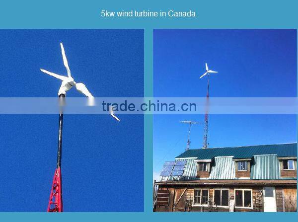 Green power 48 volt Renewable clean energy system 5000 w windmill generator for farm use for selling