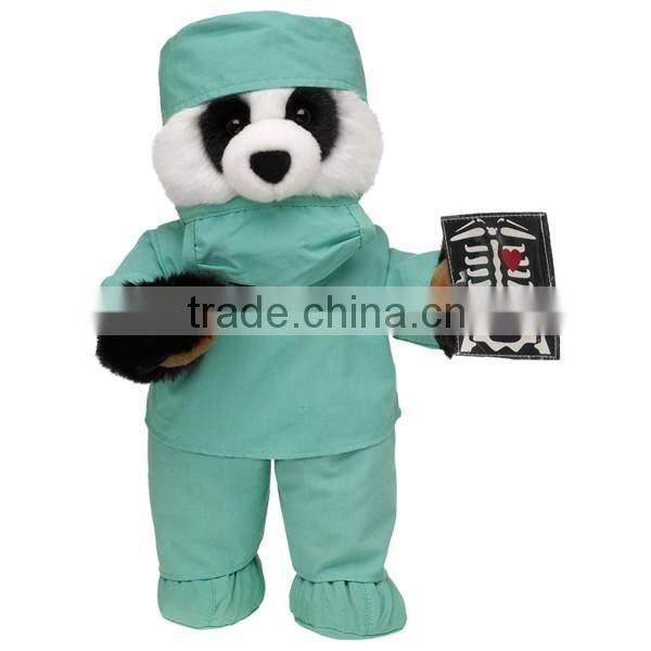 BSCI Toy Chubby Bear Personized Bear Costume Bear Doctor