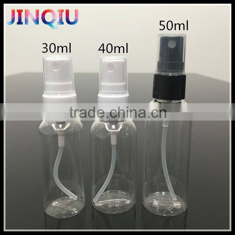 Plastic Material and Liquid Medicine Use plastic spray bottles 30ml 40ml 50ml