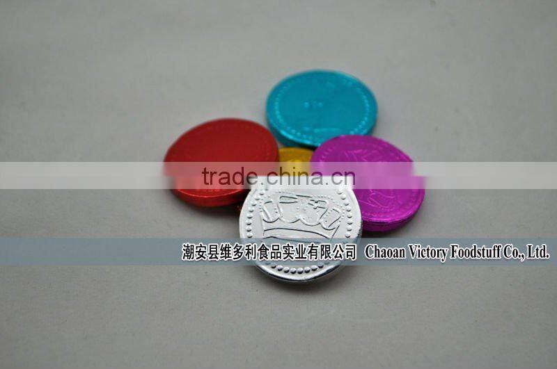 Colorful Coin Chewing Gum