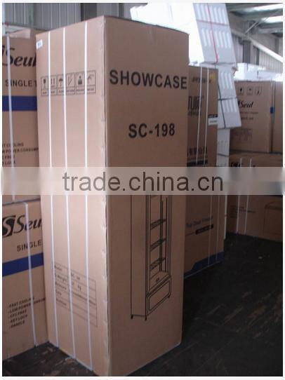 glass door supermarket showcase refrigerator