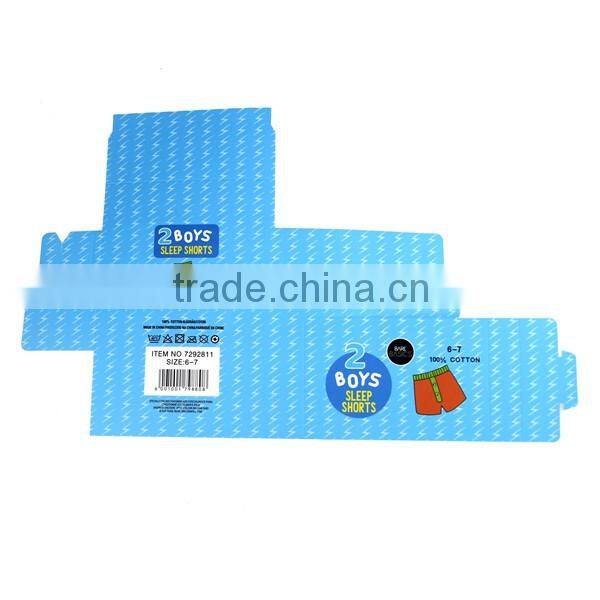 Factory direct cmyk color printed cardboard display box