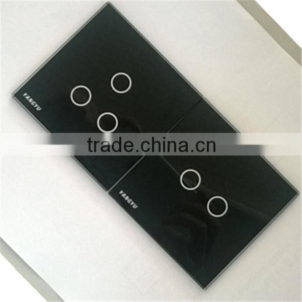 Household appliances silk screen printing glass