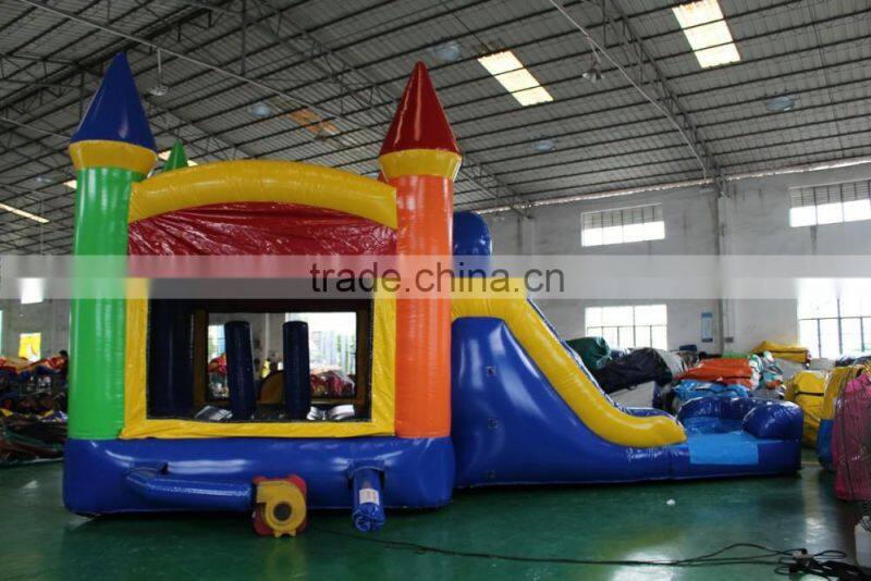 Commercial high quality castle combo inflatable combo castle for sale