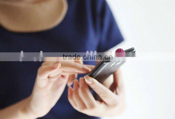 shinning diamond cell phone plug