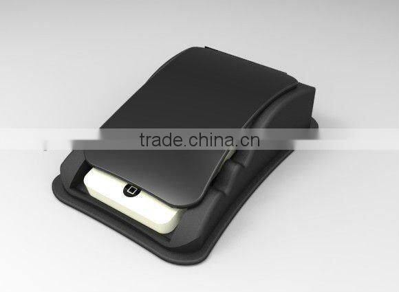 Universal Dashboard Mount with built-in holder for mobile phone