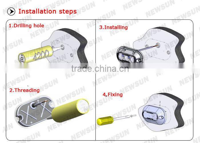 Sea Waterproof Marine Led light 27w led underwater fishing light