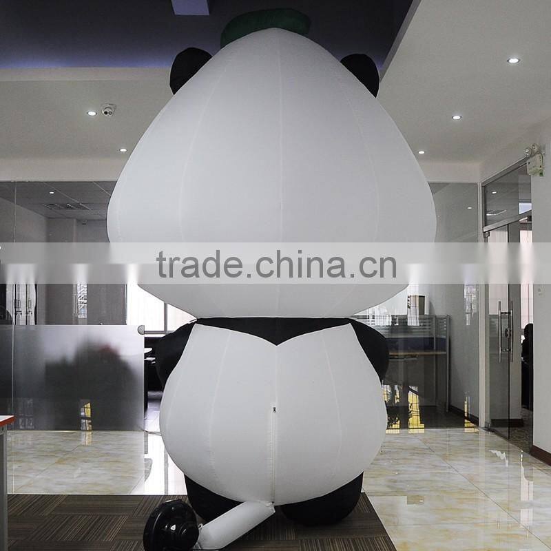 giant kungfu panda helium balloon ,flying inflatable kungfu panda