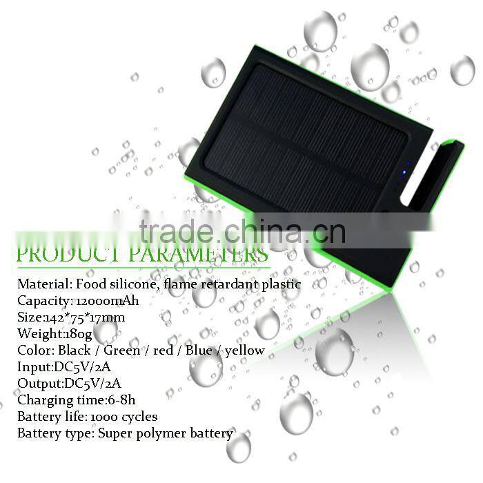 Power bank for tablet pc Fluorescence Fish Mouth flashlights external battery pack 5600mah universal usb charger