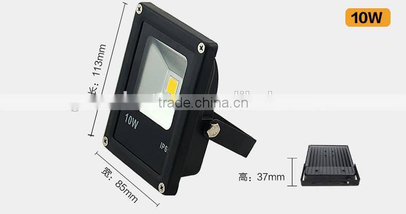 AC85-265V IP65 10W RGB Led Flood light with factory price