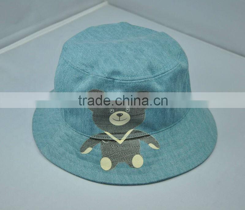 100% cotton bucket cap
