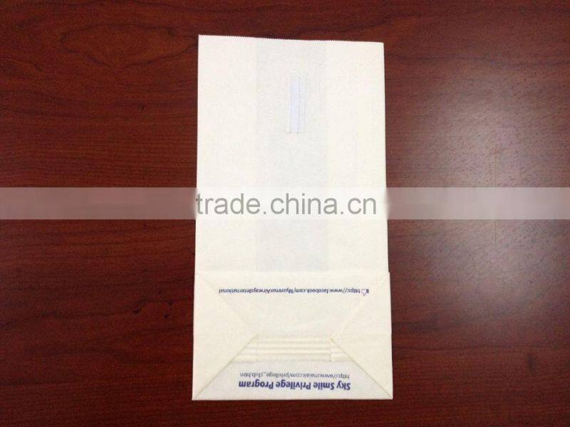 disposable airplane paper sick bag in cheap price