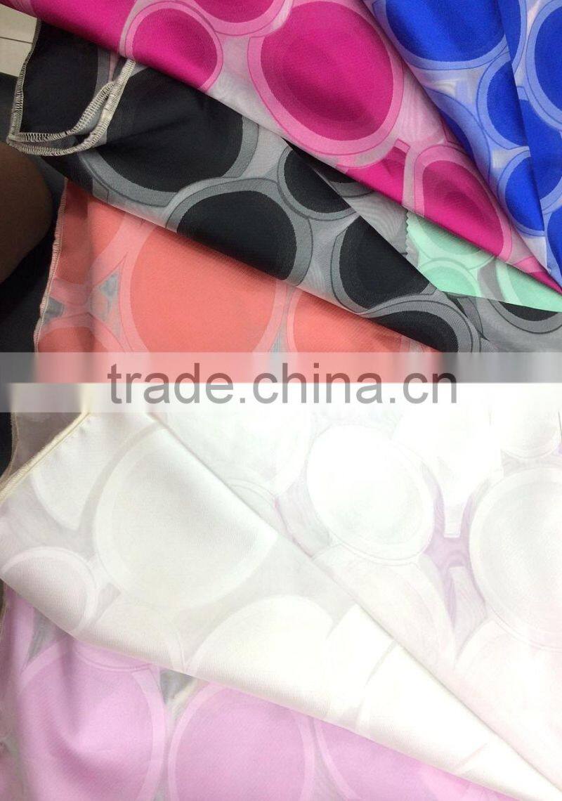 Make in order customized fancy tulles,organza,lace fabrics for dresses