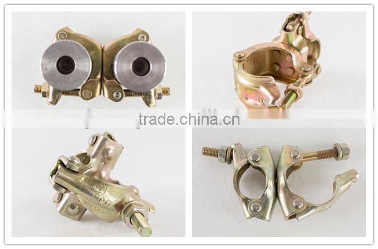 48.3 * 48.3mm pipe clamp Korea Types Pressed tube Couplers