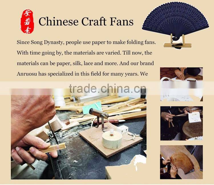 New Style Paper Fans in All-wooden/Bamboo