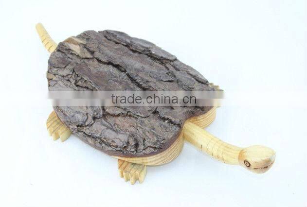 Painted wooden craft animals