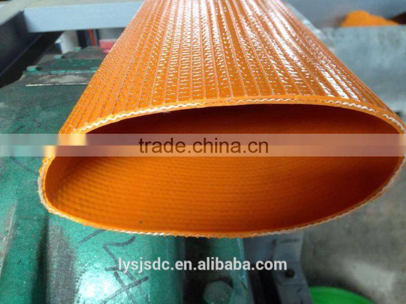 colorful transparent 300mm layflat hose pipe in forestry and agriculture irrigation