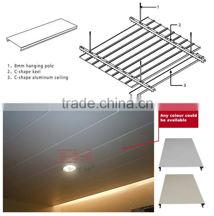 C-Shaped ceiling aluminum ceiling strip