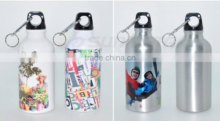 Wholesale sublimation 600ml blank sport aluminum water bottles personalized