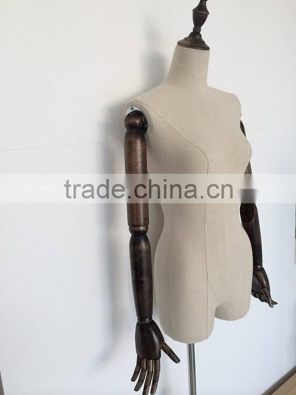 2015 Hot sale headless cover with fabric mannequins for half body