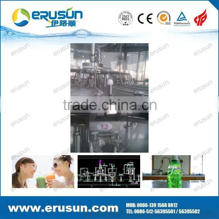 Automatic Pulp Juice Filling Monobloc Machine